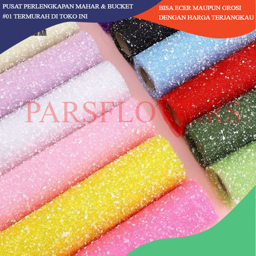 PARSFLOWERS KAIN TILE SALJU WRAPPING FLOWER Bouqets BUKET SALJU