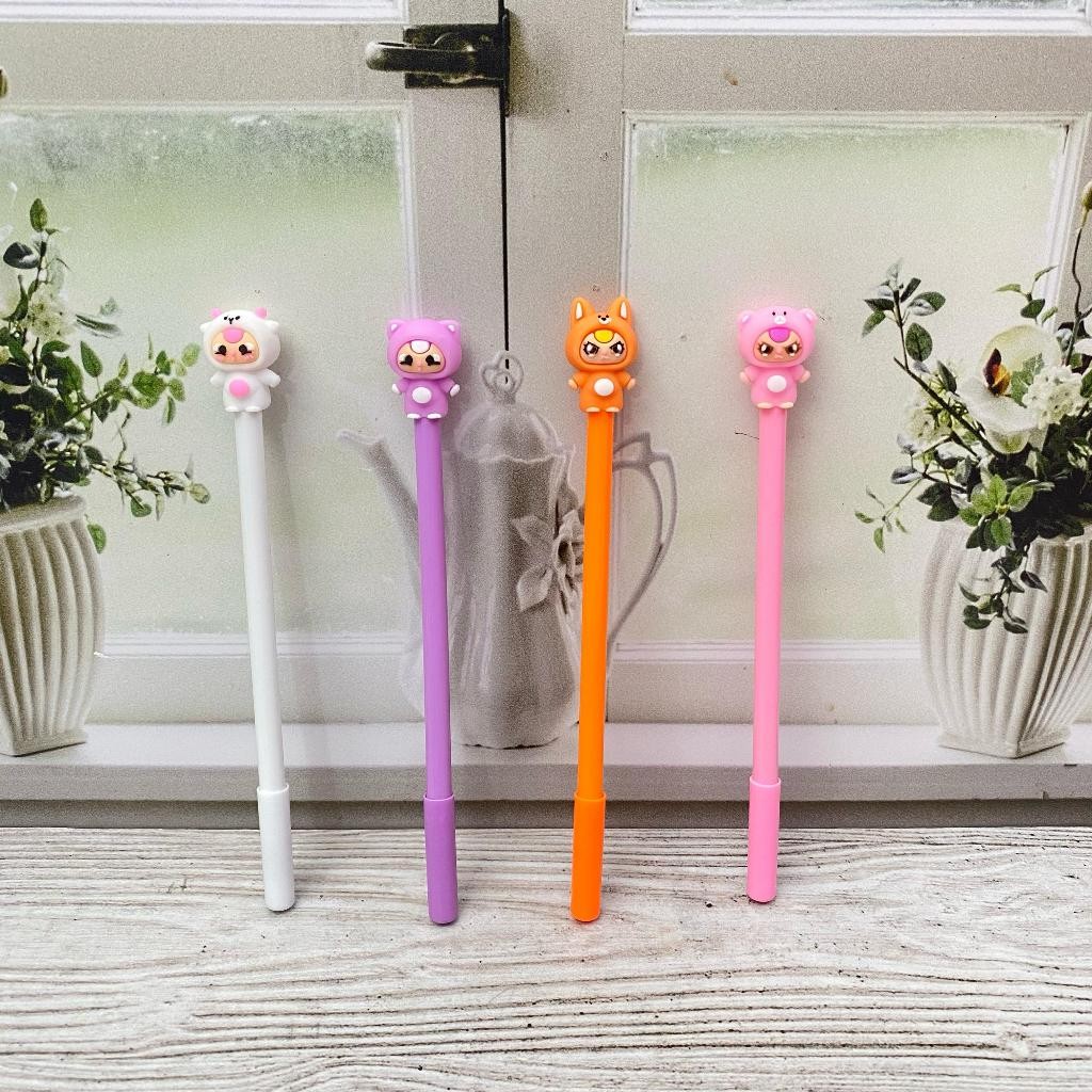 

READY Pulpen Gel Tinta Hitam / Bolpen Karkater CRYBABY CUSTOM PGK-1840 Perlengkapan Alat Tulis Sekolah Kantor Harga Satuan Bisa cod Tersedia Banyak Varian Bisa Cod