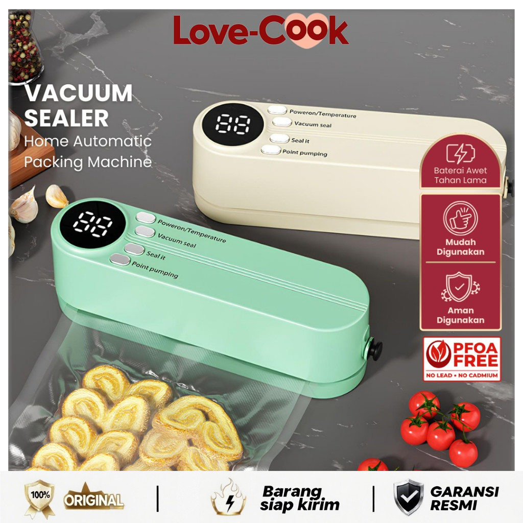 Love Cook-Mesin Sealer Makanan Vakum / Peralatan Vakum Makanan / Mesin Sealer