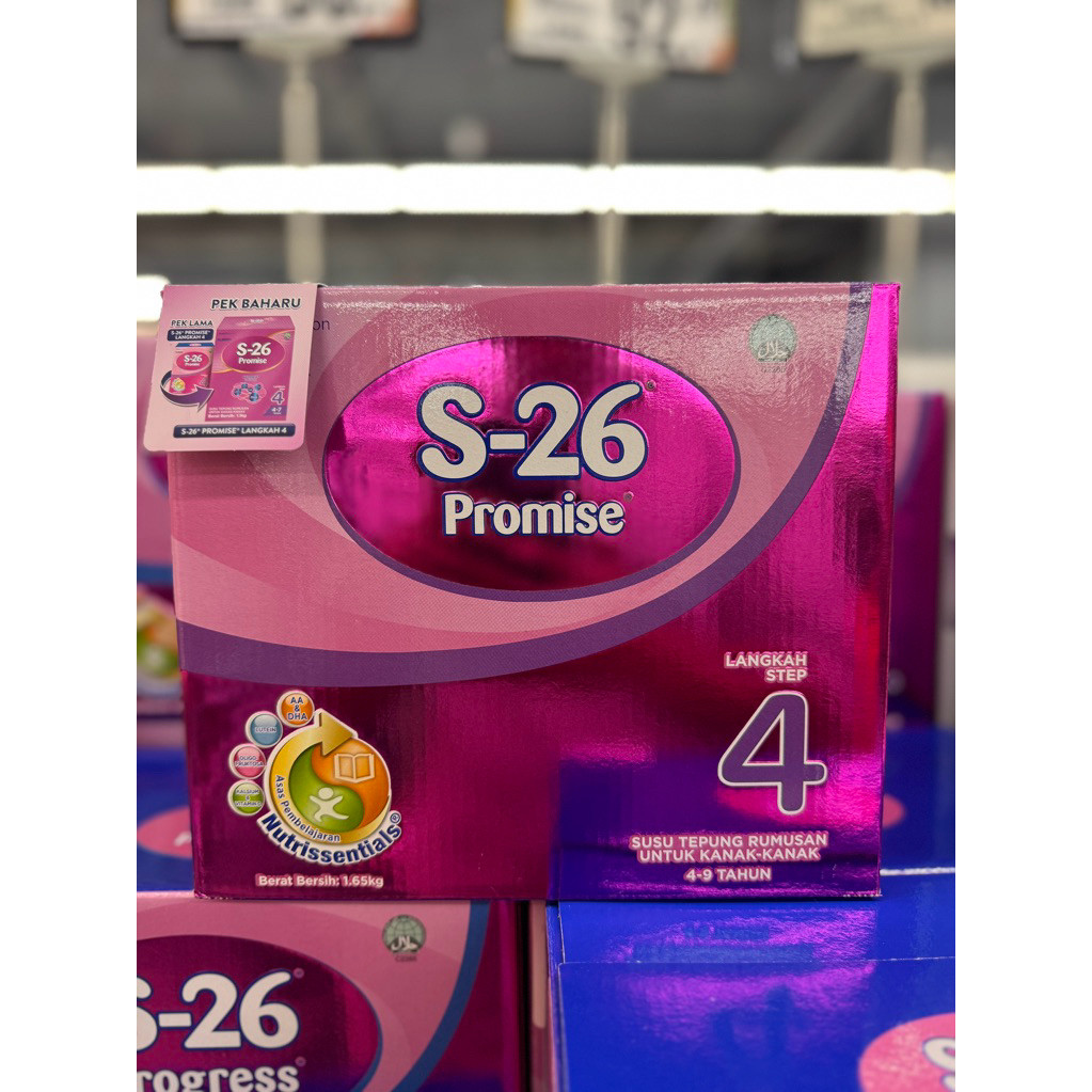 

S26 Promise rumusan 4-9th susu bubuk 1.65kg