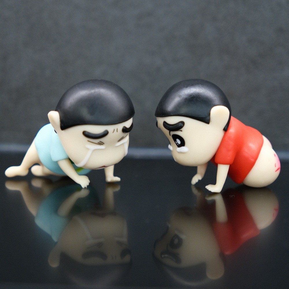 

Crayon Shin-chan Kawaii Cute Ornament Accessories Fashion Creative Funny Doll Cartoon Portable Desktop Decoration Gifts