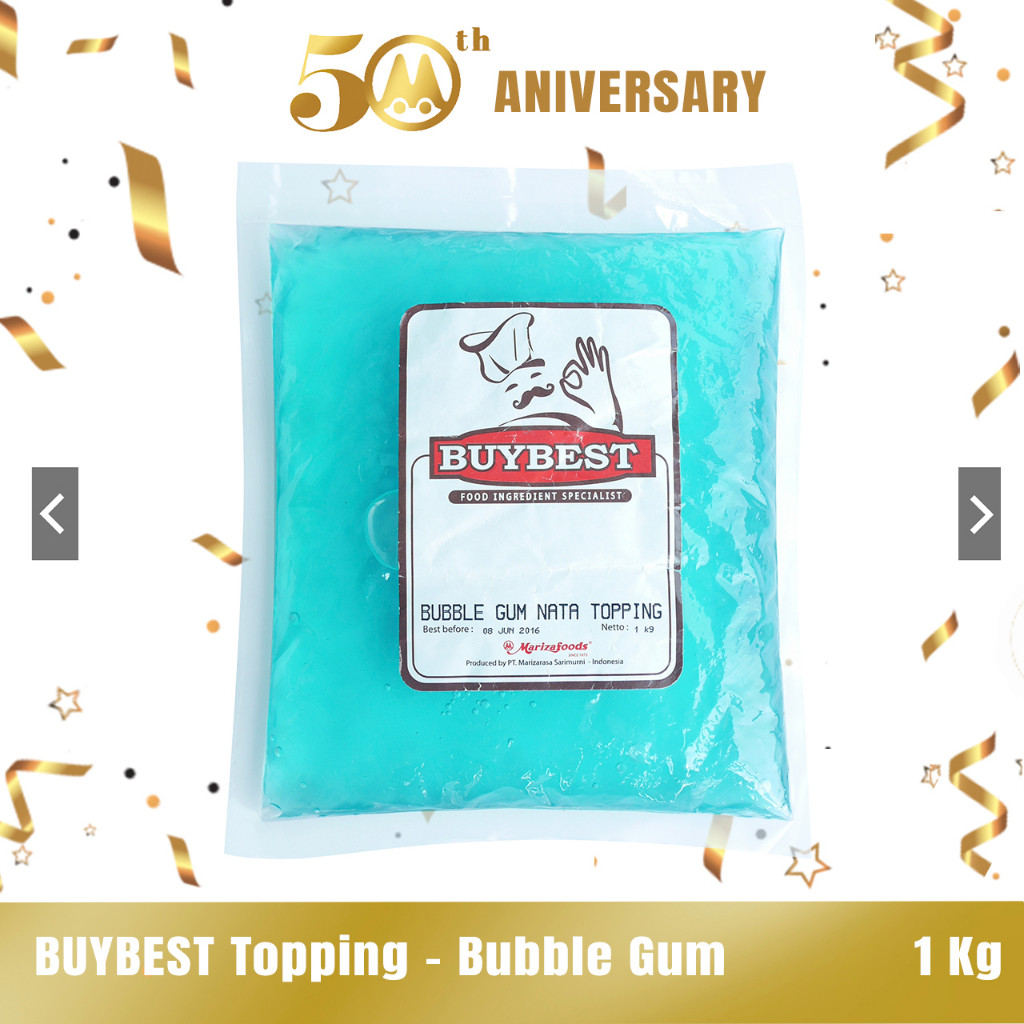

JCB235 - Buybest Bubble Gum Topping 1kg