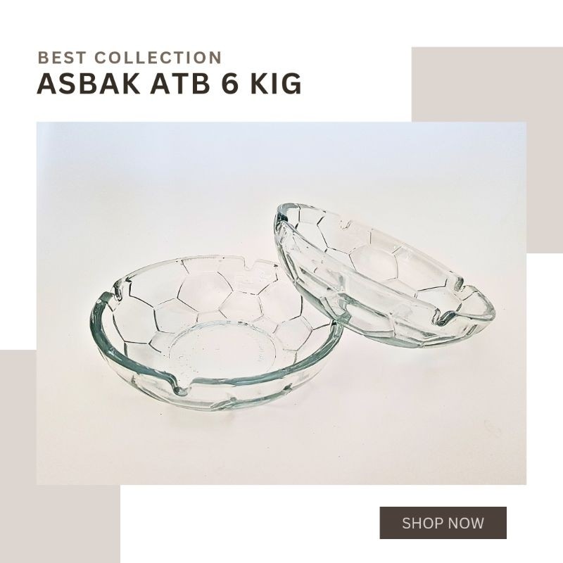 ASBAK ROKOK KACA | ASBAK ROKOK | SOUVENIR ASBAK