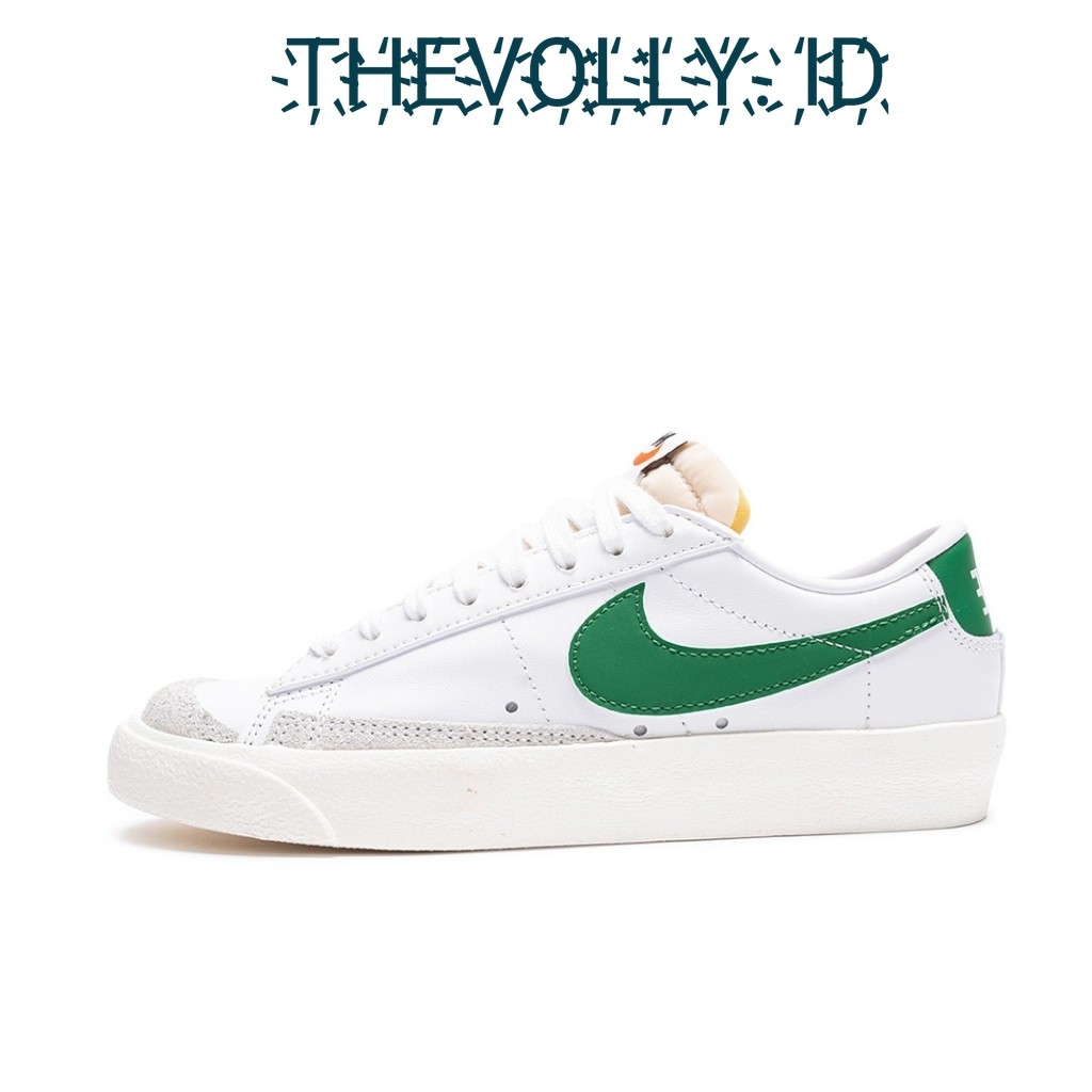 Sepatu Nike Blazer Low 77 Vintage White Green BNIB Original / Sneakers Pria