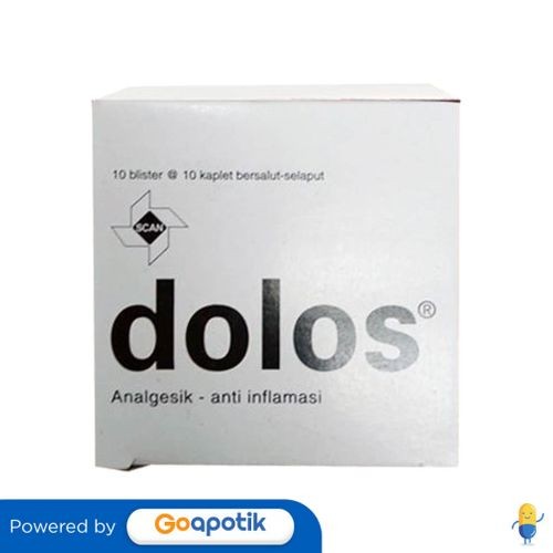 Dolos 500 Mg Box 100 Kaplet
