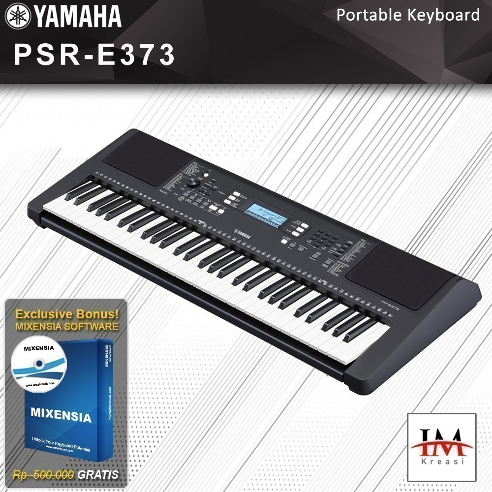 Keyboard Yamaha PSR E373 / PSRE373 / E 373 Garansi Resmi