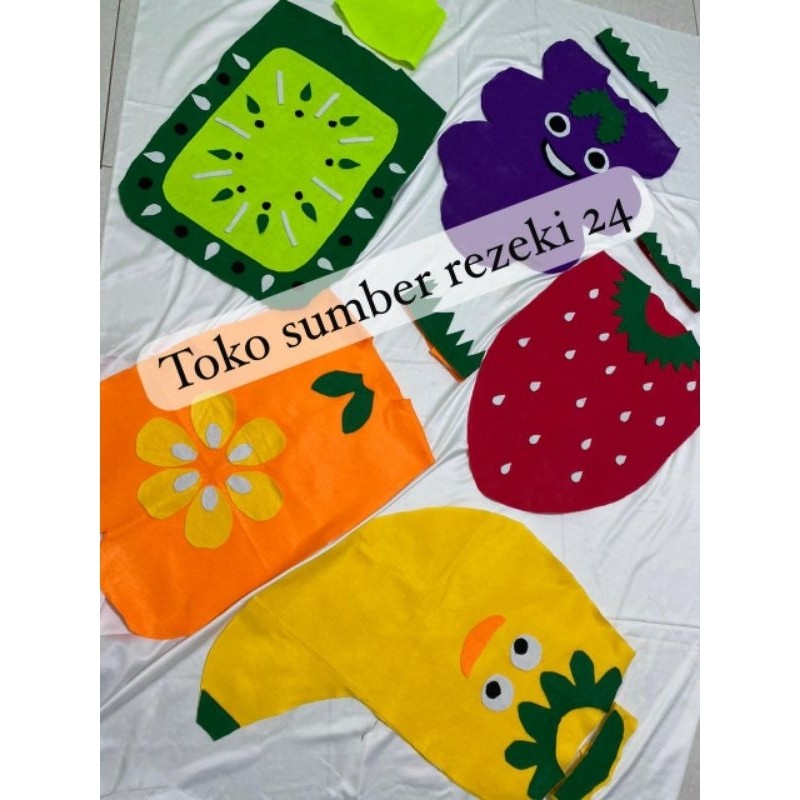 ￼KOSTUM KARNAVAL BUAH | BAJU KARNAVAL BUAH | BAJU COSPLAY KARAKTER BUAH | KOSTUM ANAK LUCU TERLARIS