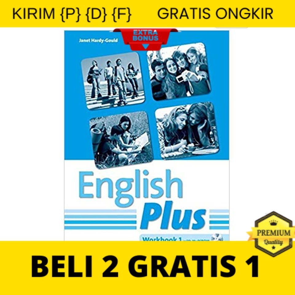 

{P} {D} {F} English Plus 1: Workbook with MultiROM
