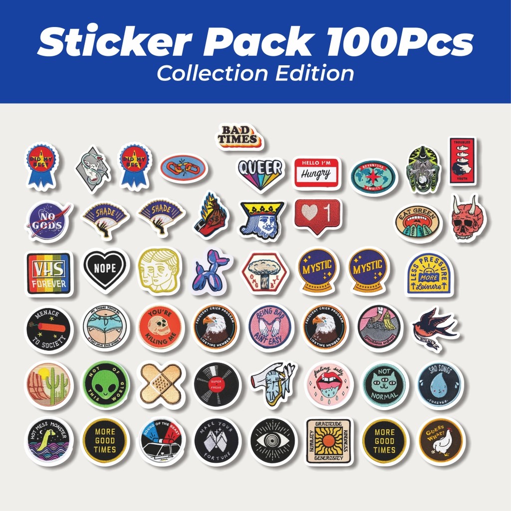

Hot Stiker Patch V21 Lucu Anti Air Stikers Berperekat Waterproof Sticker Decal Buat Motor Helm Buku Journal Koper Casing HP Laptop Botol Minum