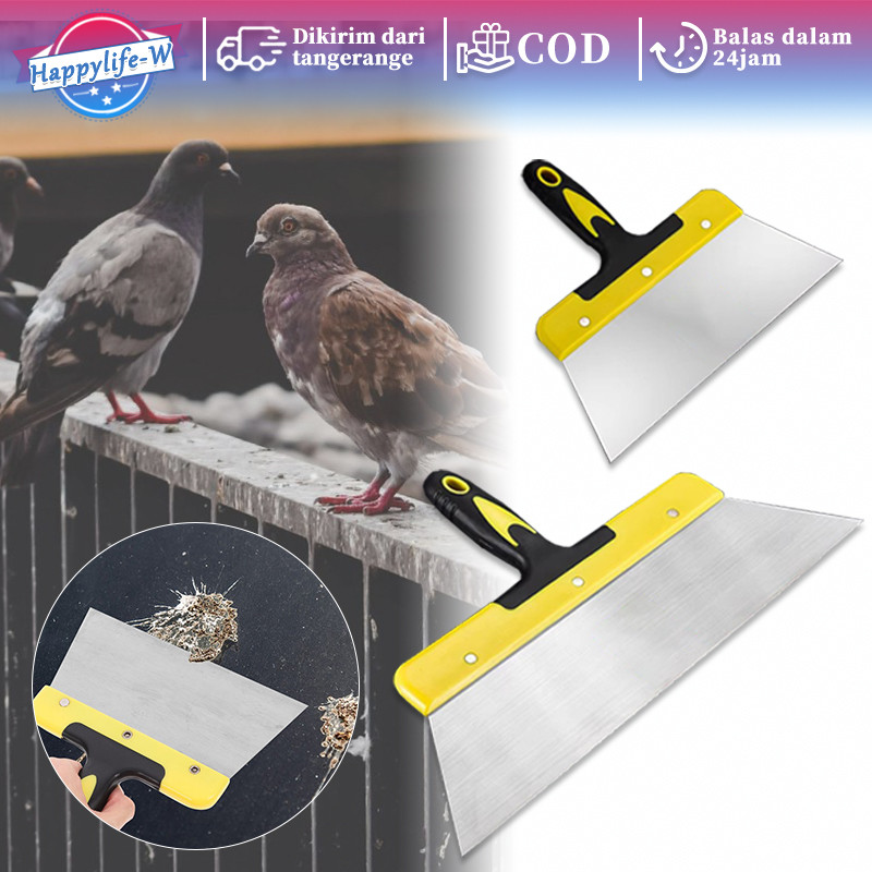 240/400mm Kape Stainless / Kape Tembok / Pengikis Dempul / Scraper Dempul