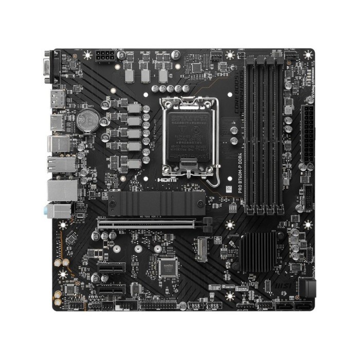 MSI PRO B760M-P B760MP B760M P DDR4 Intel LGA 1700