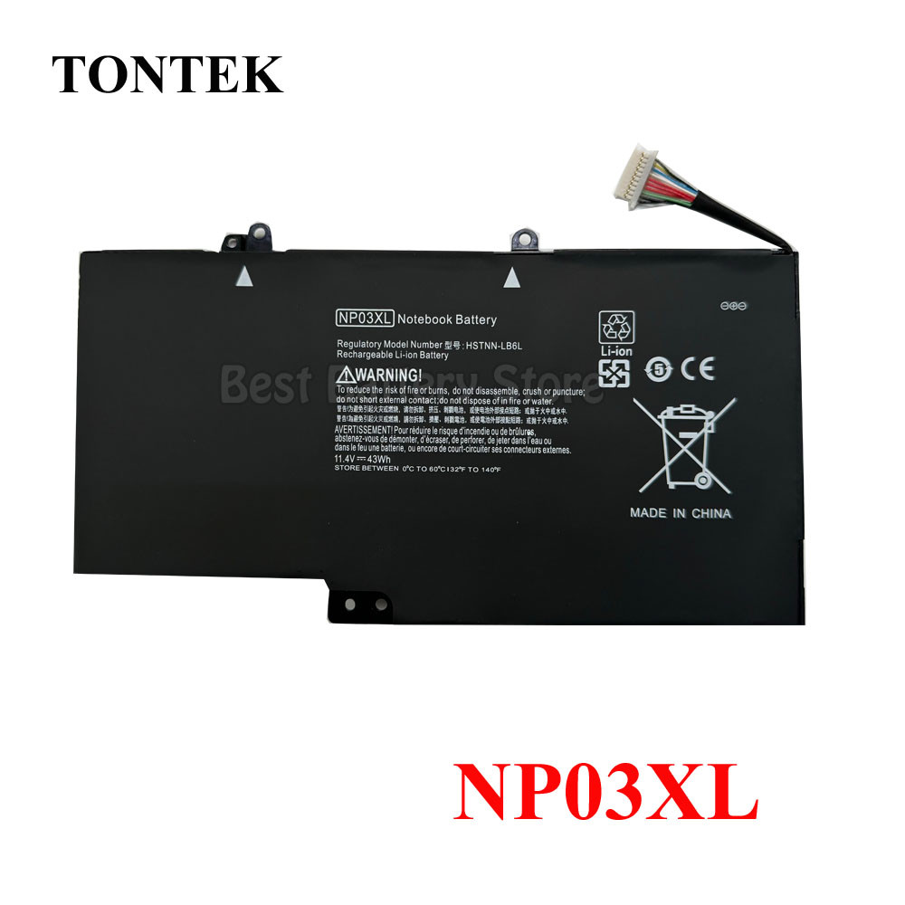 NP03XL Battery For HP Pavilion X360 13-A010DX TPN-Q146 TPN-Q147 TPN-Q148 HSTNN-LB6L 760944-421 NP03 
