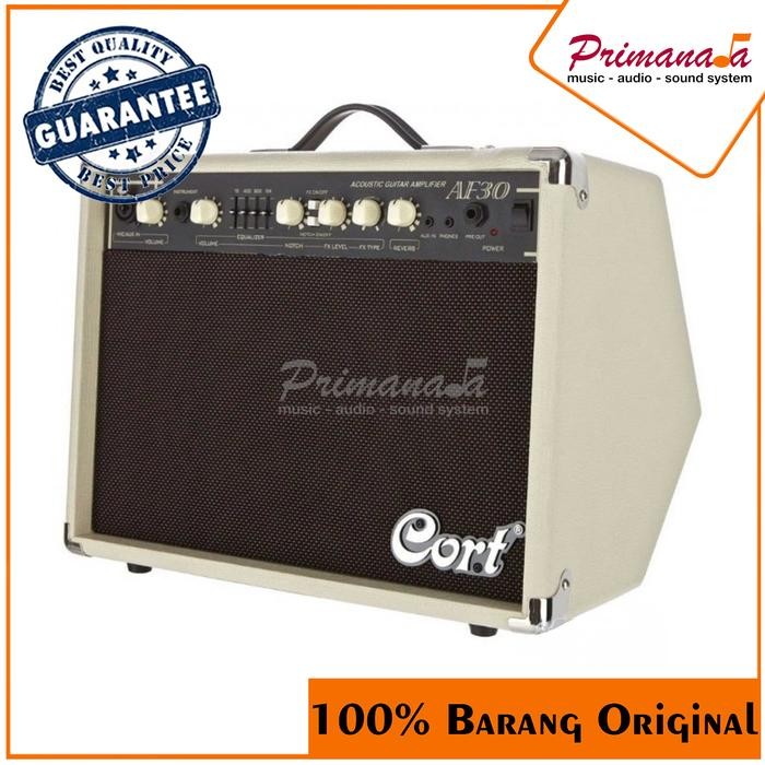 Amplifier Gitar Akustik Cort AF30 AF 30 Acoustic Guitar Ampli