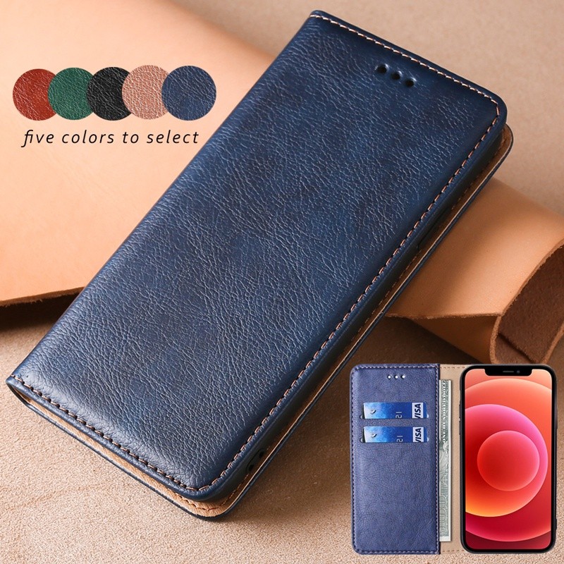 Kasus Ponsel Nokia C32 C22 C31 C12 Pro Plus G11 Plus G22 G60 X30 5G Flip Wallet Cover dengan Slot Ka