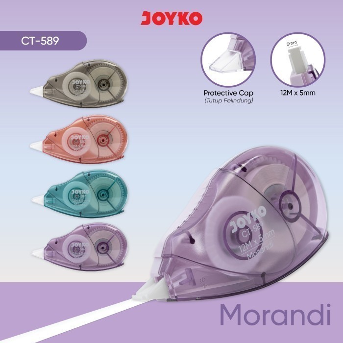

BPP Pita Koreksi CT-589 Correction Tape Joyko Morandi