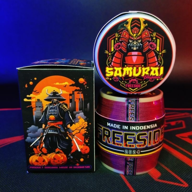 XS23WE Gelasan SAMURAI MATOT 022 1600YARD BONIT SPECIAL FOR TURNAMENT - Double Silicon ( PRODUCT FRE