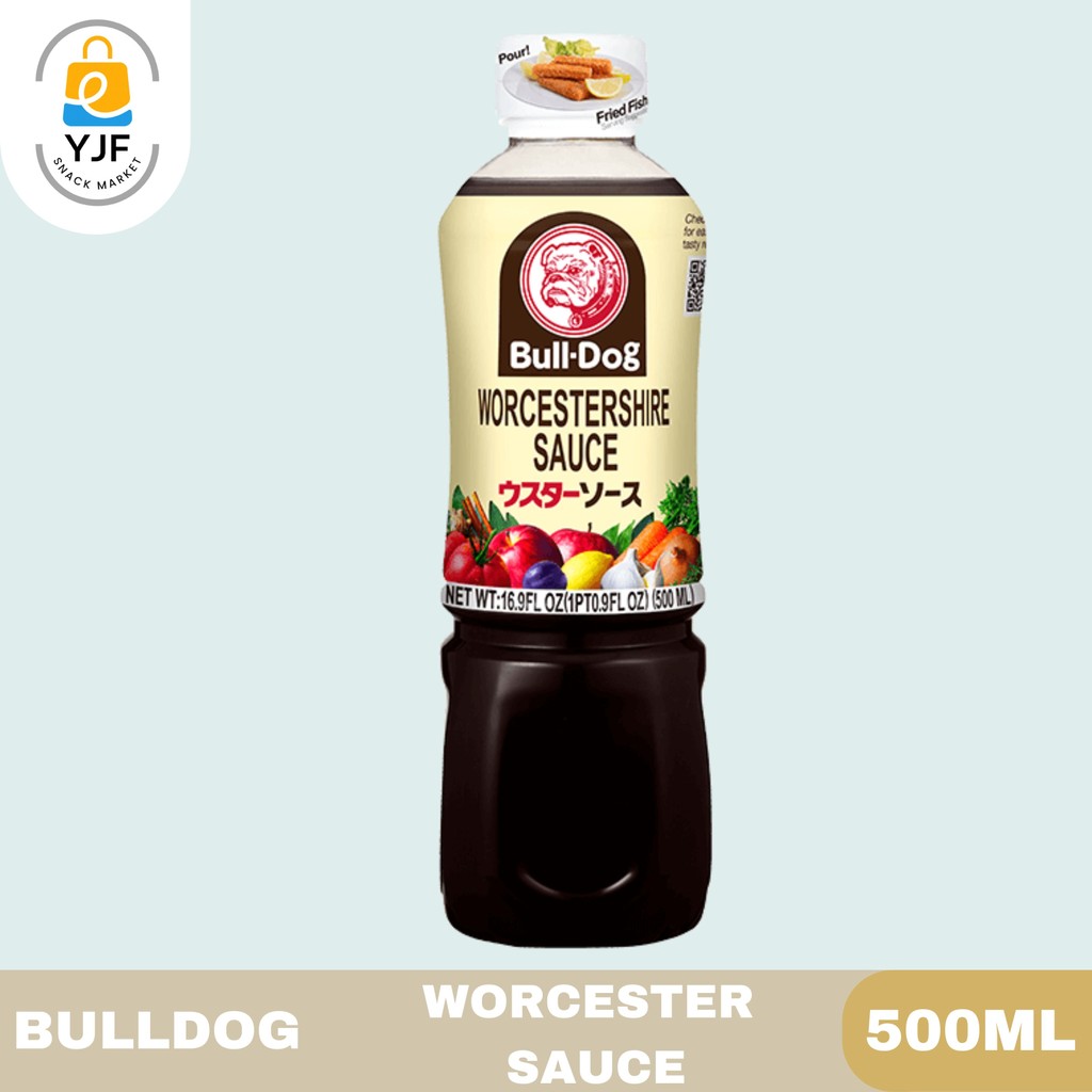 

Bulldog Worcester Sauce 500ml / Saus Worcestershire / Saus Tonkatsu