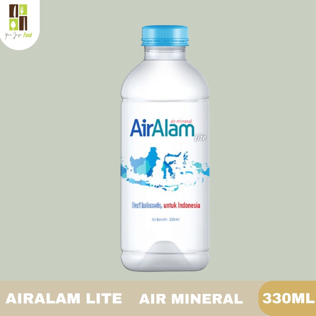 

AirAlam Lite 330ml - 1 PCS / Air Mineral / Air Alam / Air Minum / Kemasan Botol Mini