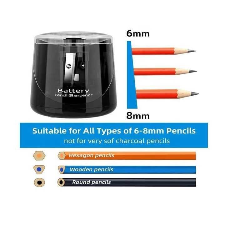 

FSNASTR YS Rautan Pensil Otomatis Pencil Sharpener Automatic for 6-8mm - YS-PS05