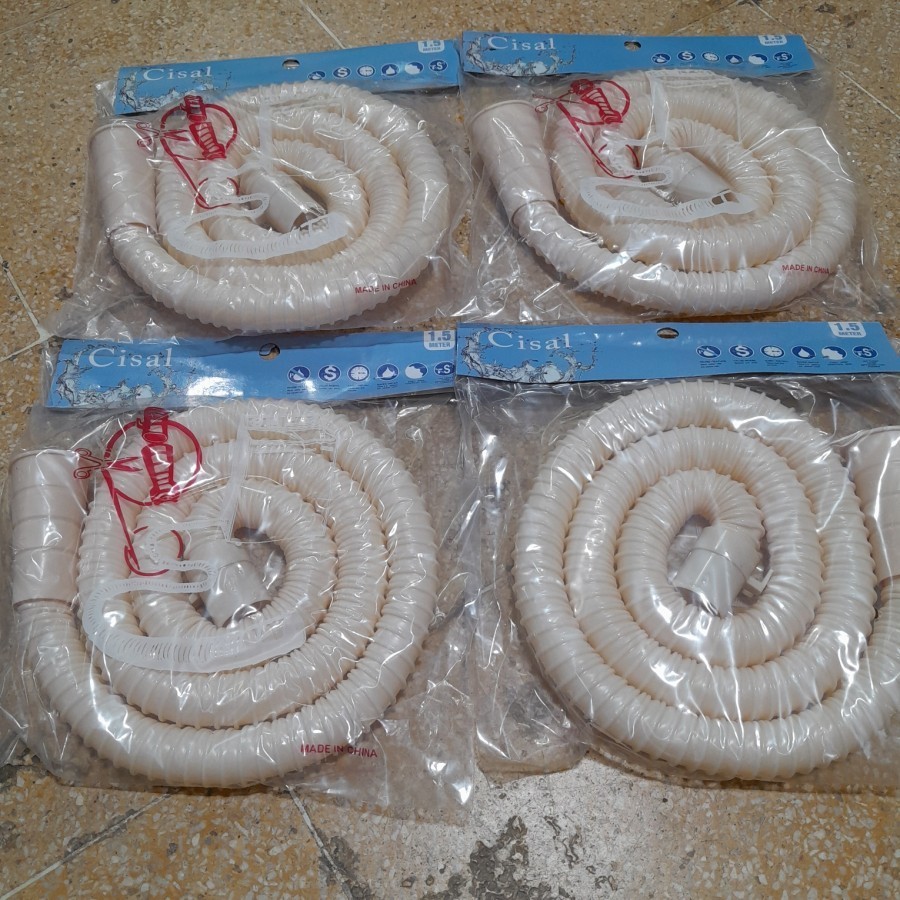 Selang Mesin Cuci 1,5 M panjang 150 CM | Selang Pembuangan Selang Air Mesin Cuci Selang BCP 1,5 METE