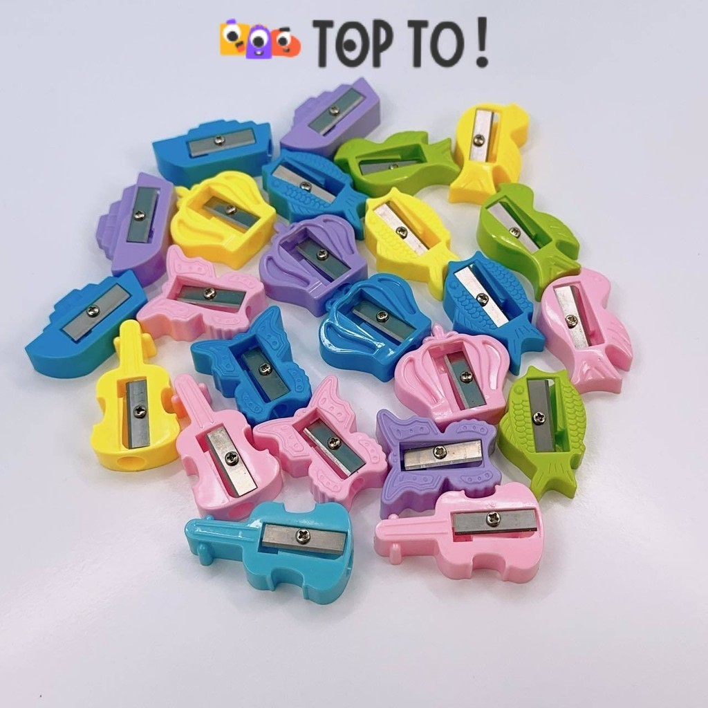 

(24pcs)Serutan Toples Motif Mix / rautan penyerut / sharpener toples kecil campur raut random