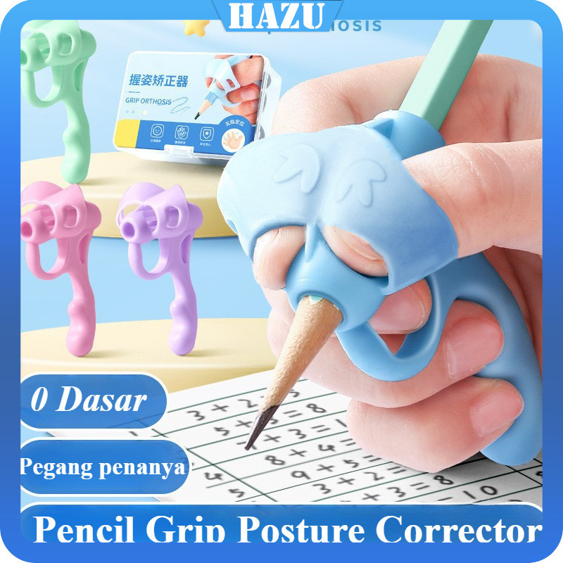 

Pencil Grip Alat Bantu Tulis Anak / Writing Grip Pencil Holder/pencil Grip Posture Corrector/alat Bantu Anakbelajar Menulis