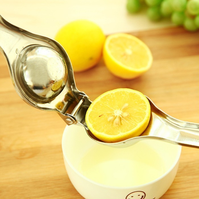 Alat Peras Jeruk Nipis Stainless Manual Lemon Squeezer - Home Stuff Bandung