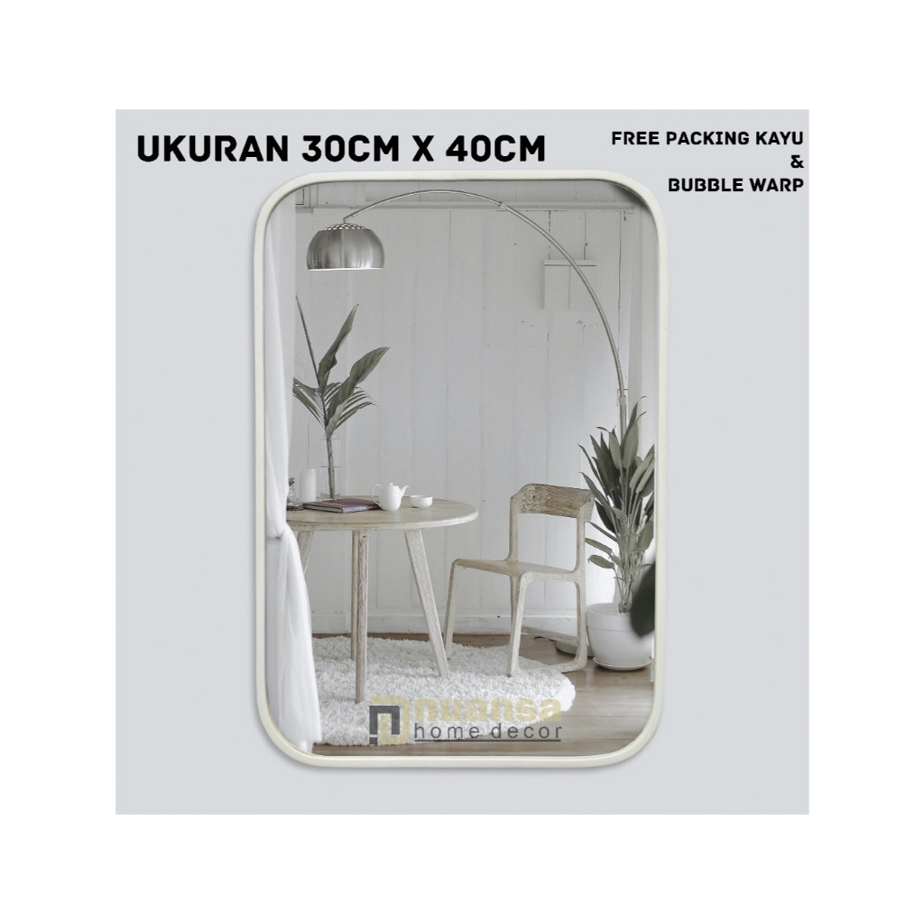 

CERMIN KOTAS AESTHETIC - CERMIN KOTAK - CERMIN DINDING - CERMIN RIAS