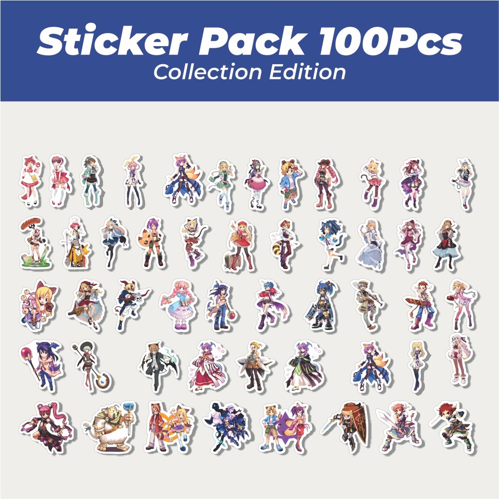 

Hot Stiker Game Series Trickster Karakter Mix 2 Lucu Anti Air Stikers Berperekat Waterproof Sticker Decal Buat Motor Helm Buku Journal Koper Casing HP Laptop Botol Minum