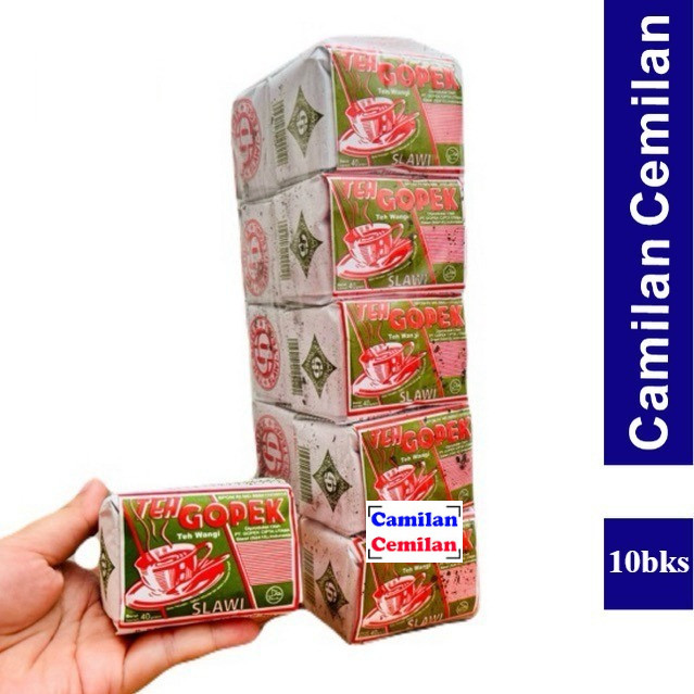 

Teh Gopek Slawi Aroma Melati Slop isi 10 bks x 40 gr