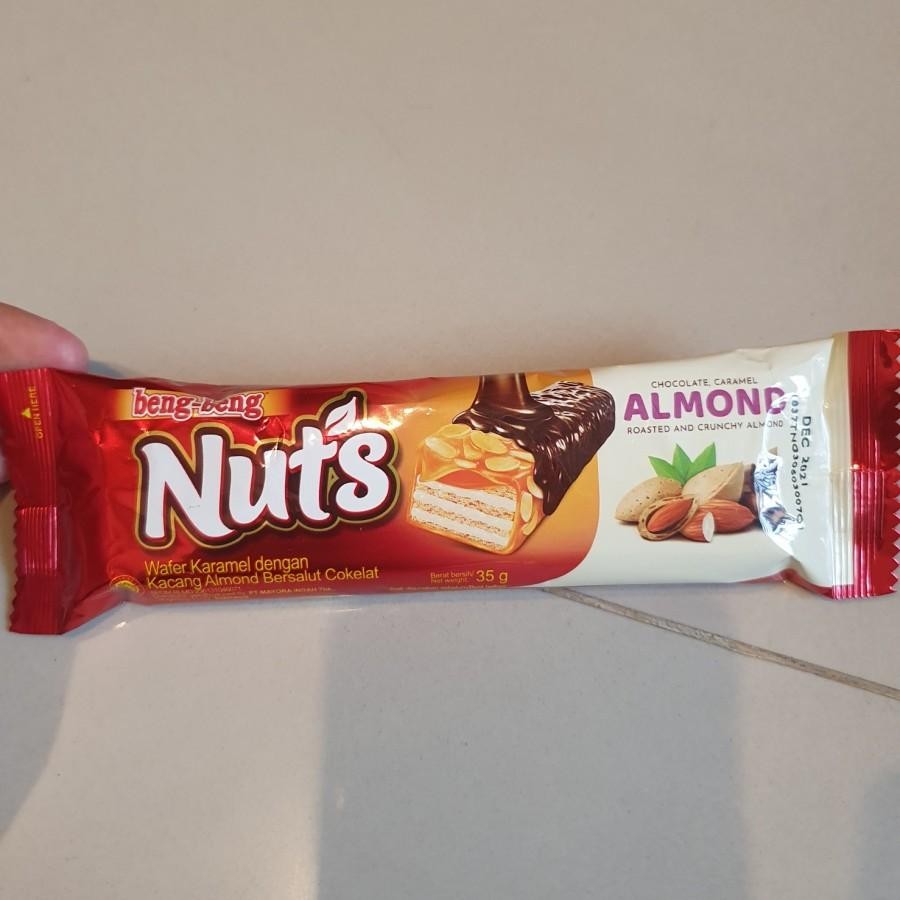 

Beng Beng Nuts Almond Wafer Coklat 35gr