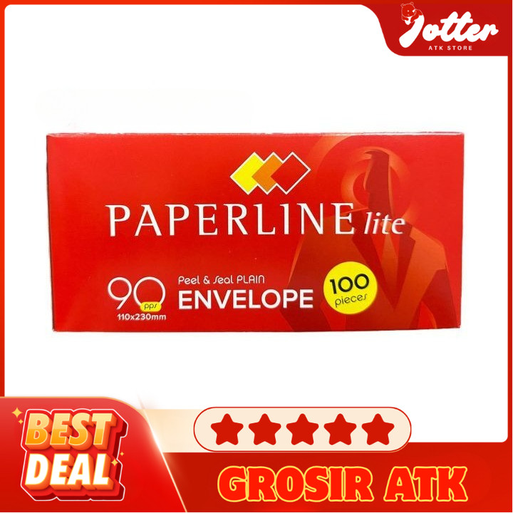 

AMPLOP PAPERLINE ELITE ENVELOPE 90 PPS 70 GSM - ANG | Jotter Grosir ATK