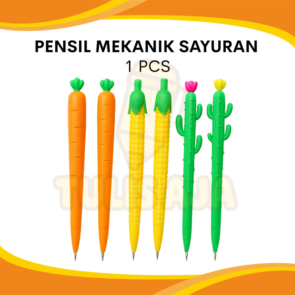 

PENSIL MEKANIK CETEK FANCY MOTIF SAYURAN BISA PILIH PER PCS