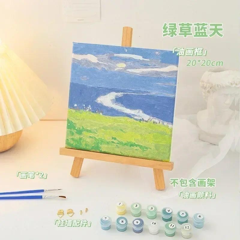 

Tulip DIY Digital Acrylic Flower Painting, Hand-Filled Landscape Painting, Explosion, 4113