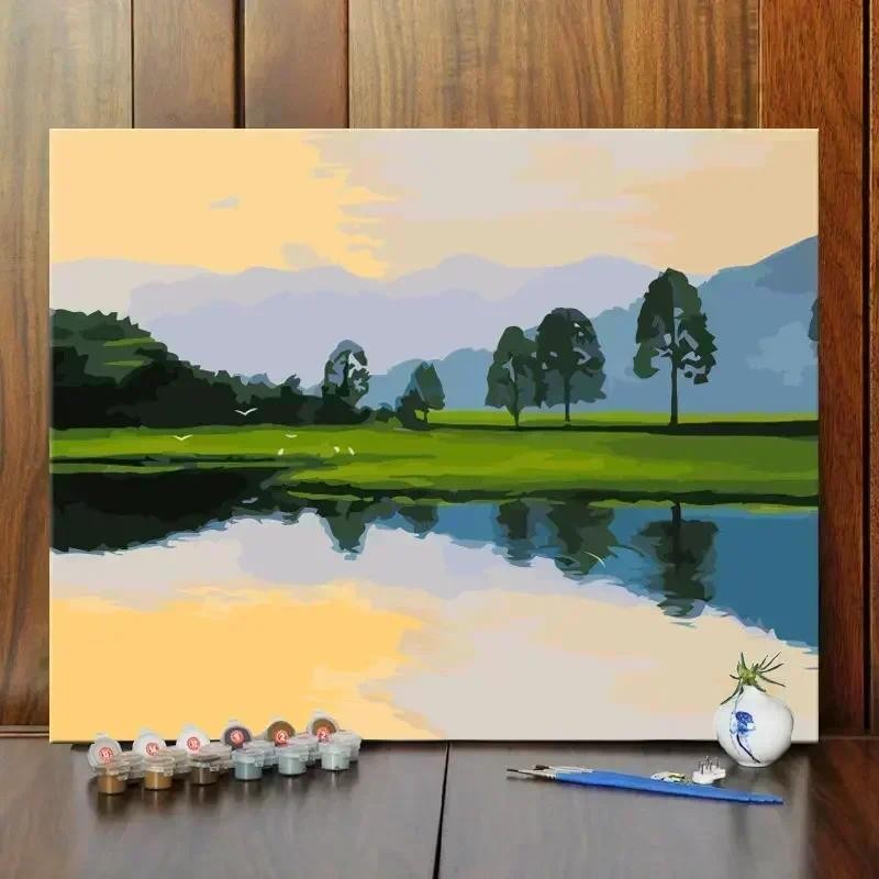 

7250541 Digital Oil Painting Coloring, Manual Coloring, Oil Painting With High Aesthetic Value