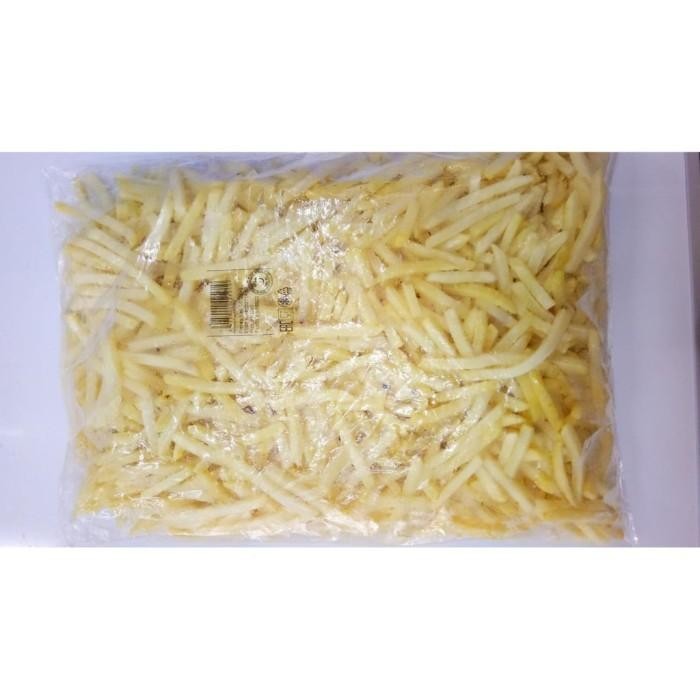 

Frozen French Fries - Kentang Goreng - Shoestring | Straight cut | Crinkle Cut | 1 kg dan 2kg - Shoestring 1kg