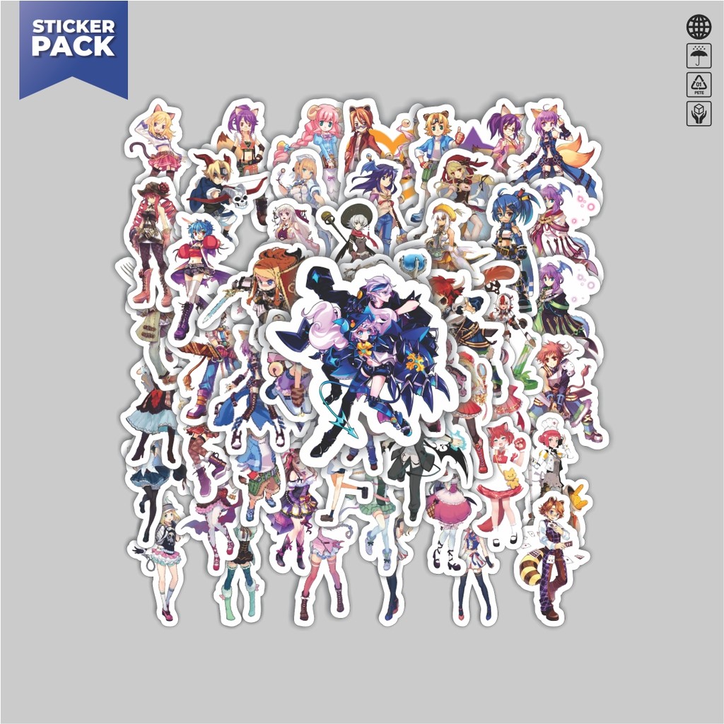 

[100PCS]Stiker Pack Stiker Game Series Trickster Karakter Mix 2 Aesthetic Vinyl Anti Air Dekorasi Sticker Laptop Buku Journal Koper Helm Casing HP Gitar Helm Skateboard