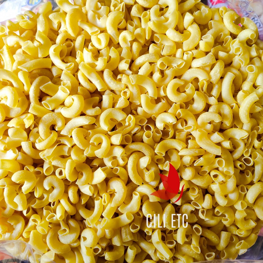 

[1kg] Makaroni Mentah Kuning Cap Kondang Enak Kriuk Renyah - CILI ETC