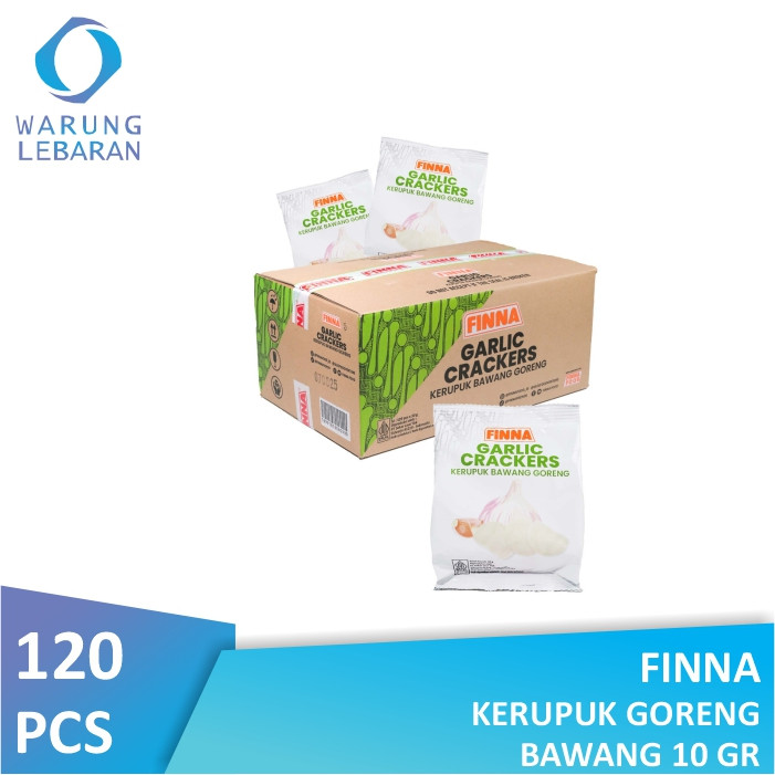 

Finna Kerupuk Goreng Bawang (120 x 10gr)