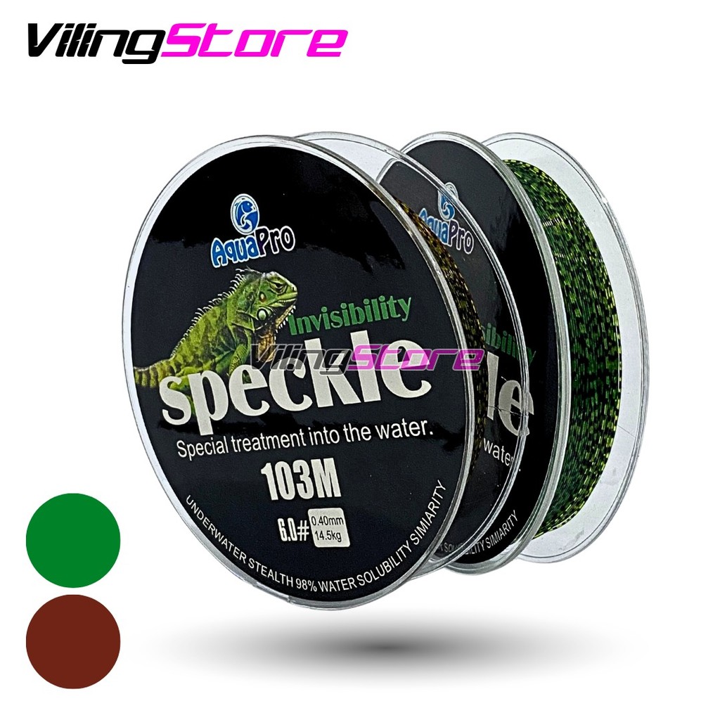 Senar Pancing Ikan Line Fishing Speckle Bunglon Senar Pancing Nilon 103M Senar Garis Invisible Line 