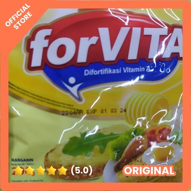 

Forvita margarine serbaguna 200gr