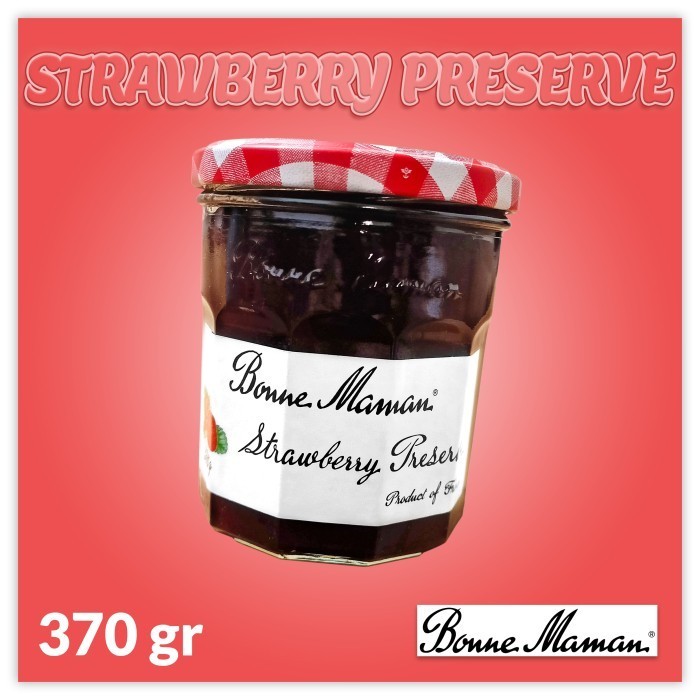 

[[ K23 - BEST SELLER Bonne Maman Strawberry Jam - 370 gr ]]