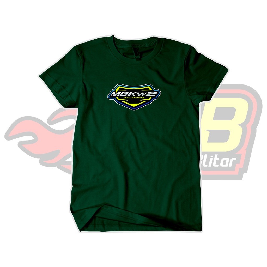 NEW STOCK | Kaos MBKw2 Katun Combed Distro Kaos Racing ✅