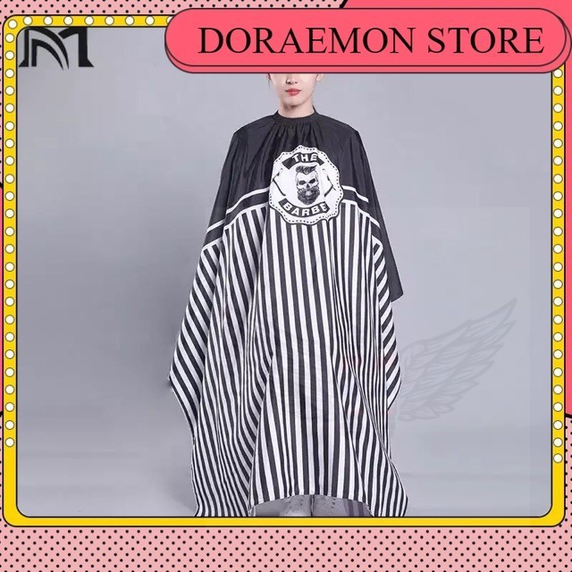 Kain kep kode 05 kain kep potong rambut kain tutup badan barber cape Doraemon Store