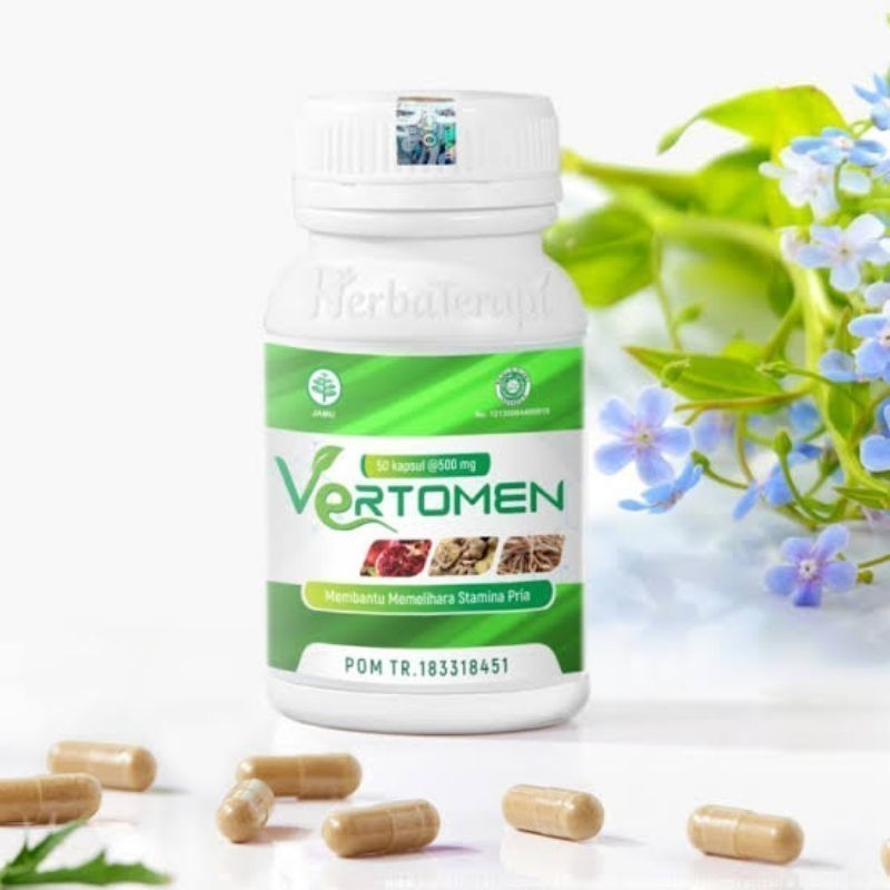 Vertomen Obat herbal mani encer sperma kurang subur istri cepat hamil(Bisa COD) gratis ongkir