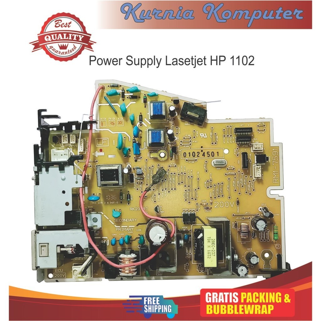 Power Supply hp laserjet p1102 - Psu hp laserjet Rm1 7591 hp laserjet 1102