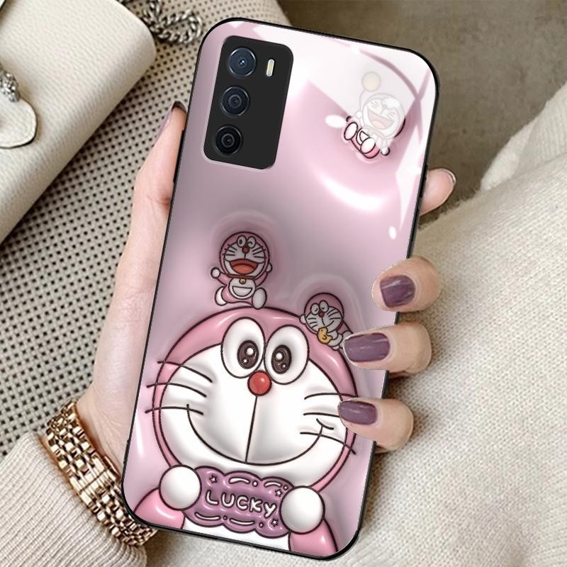 Softcase Glass Kaca For Oppo A16 A15 A16K A17 A18 A31 2020 A38 A1 Pro A11 A11x A11K A12 A12s A12e A1