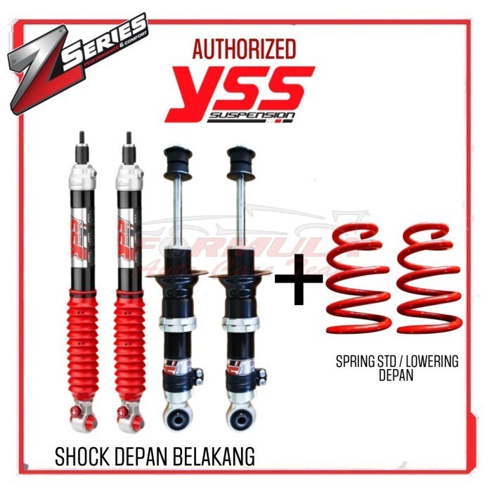 Paket Shockbreaker YSS Z-Series V1 For Toyota Innova Reborn