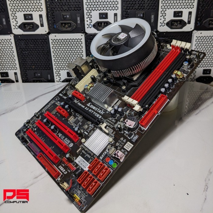 Biostar A770E3 AMD Motherboard AM3