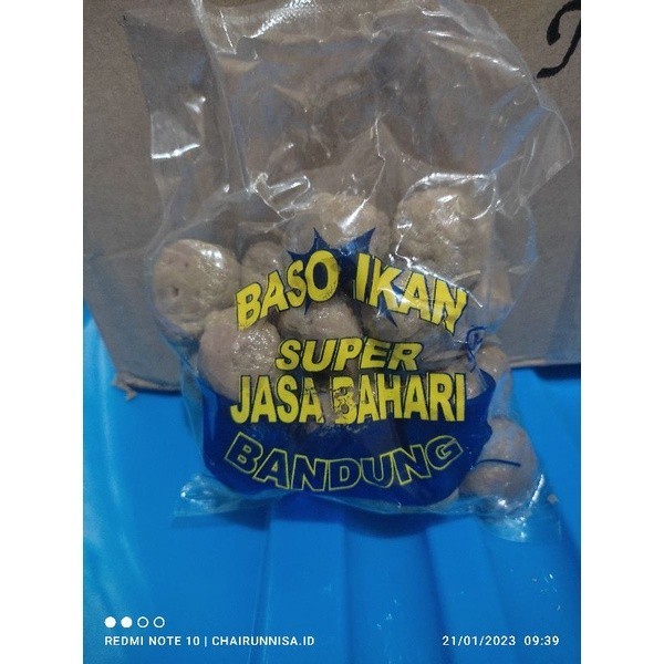 

200gr baso ikan super jasa bahari krikil isi 20